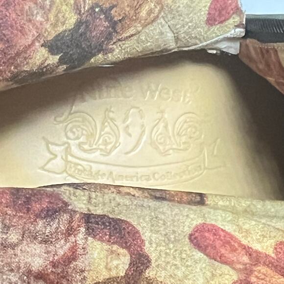 Nine West Zip Boots NW Seastars Boho Taupe Gray Leather New in Box Size 9.5 - Picture 12 of 14